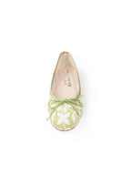 Best Embroidered Flat with Leather Sole