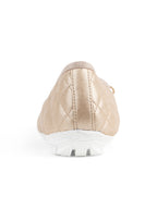 Cozy Quilted Leather Ballet Flat