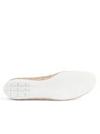 Cozy Quilted Leather Ballet Flat