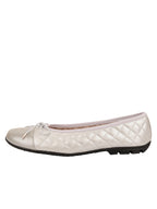 Cozy Quilted Leather Ballet Flat