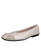 Cozy Quilted Leather Ballet Flat