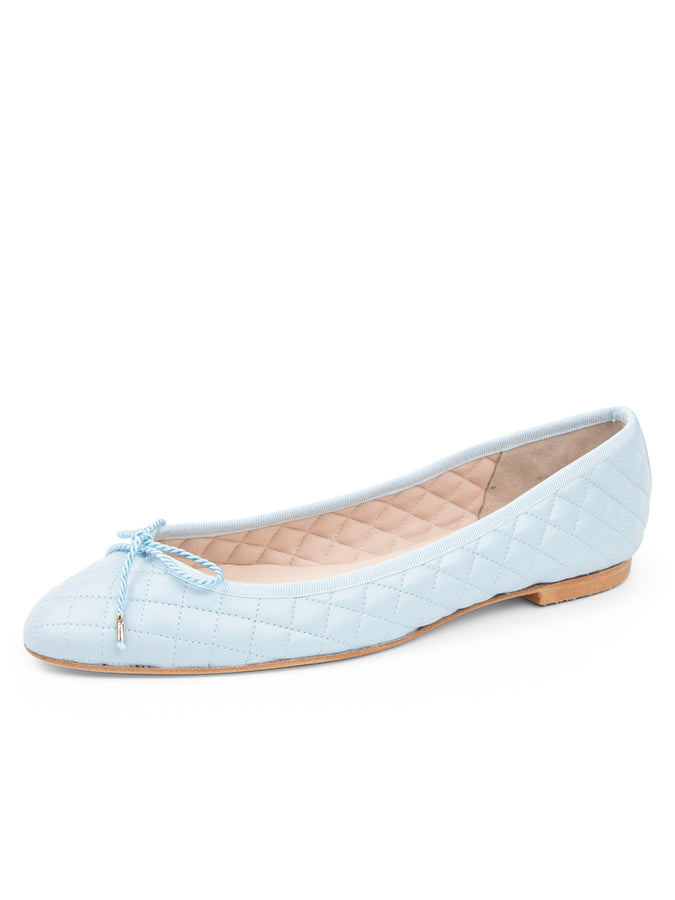 Lido Quilted Leather Ballet Flat