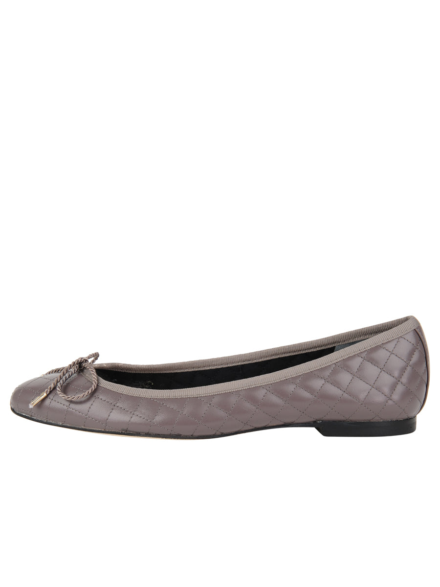 Lido Quilted Leather Ballet Flat