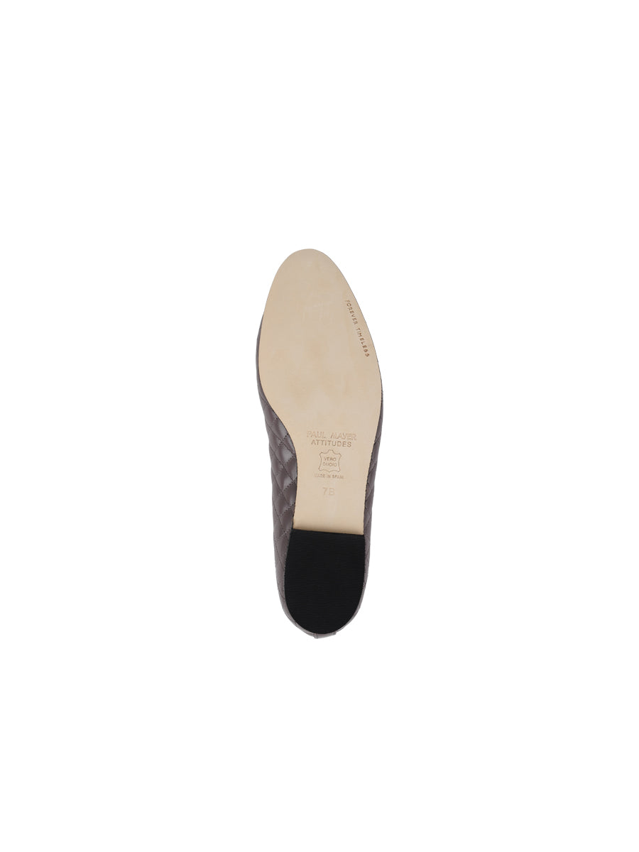 Lido Quilted Leather Ballet Flat
