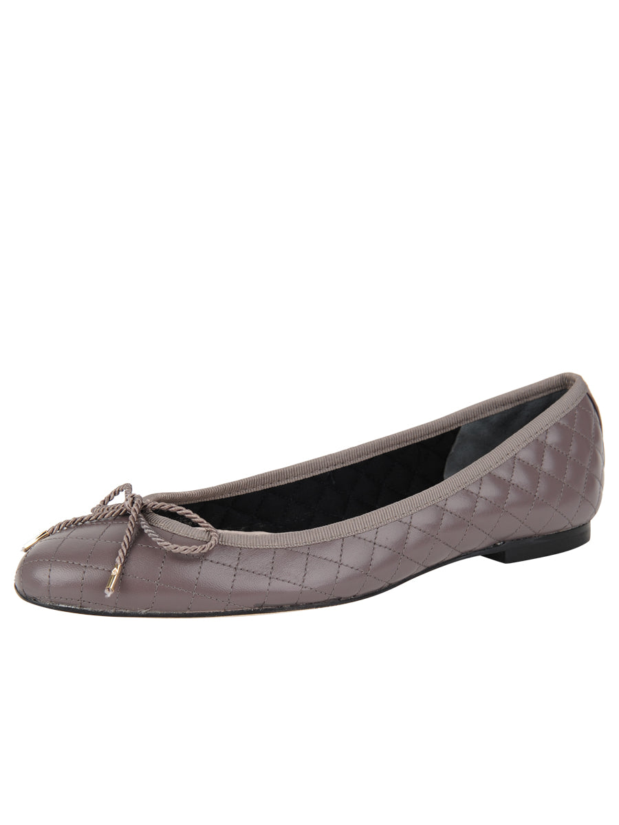 Lido Quilted Leather Ballet Flat