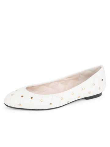 Madison Quilted Leather Ballet Flat