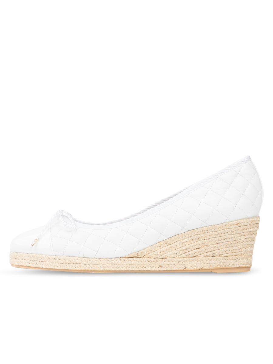 Just Quilted Wedge Espadrille
