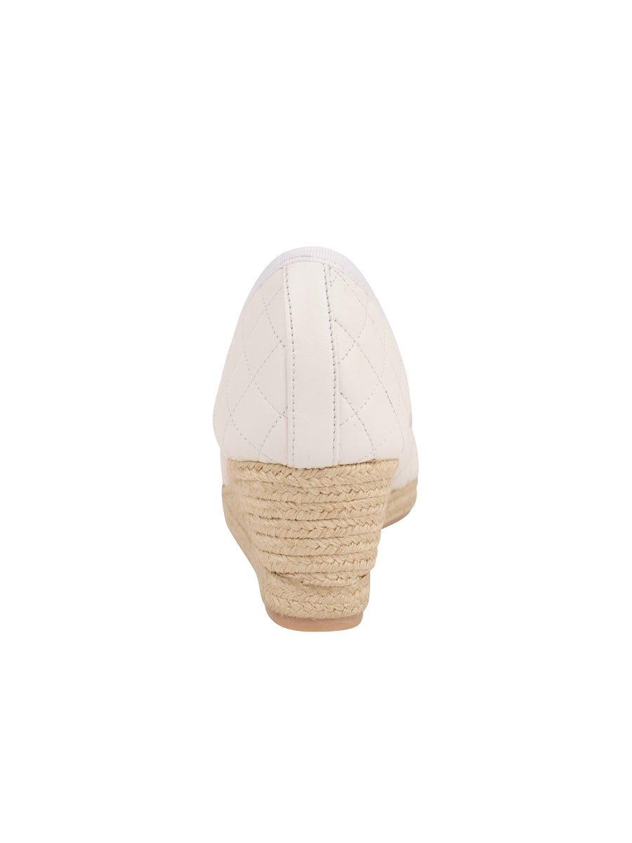 Just Quilted Wedge Espadrille