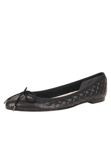 Lido Quilted Leather Ballet Flat